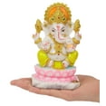 thumbnail image 5 of IBA Indianbeautifulart&nbsp;Lord Ganesha&nbsp;Murti Religious Hindu God Figurine&nbsp;Elephant&nbsp;God&nbsp;For Car Dashboard Auspicious Hindu God Idol For Home/ Office/ Temple-SC, 5 of 7