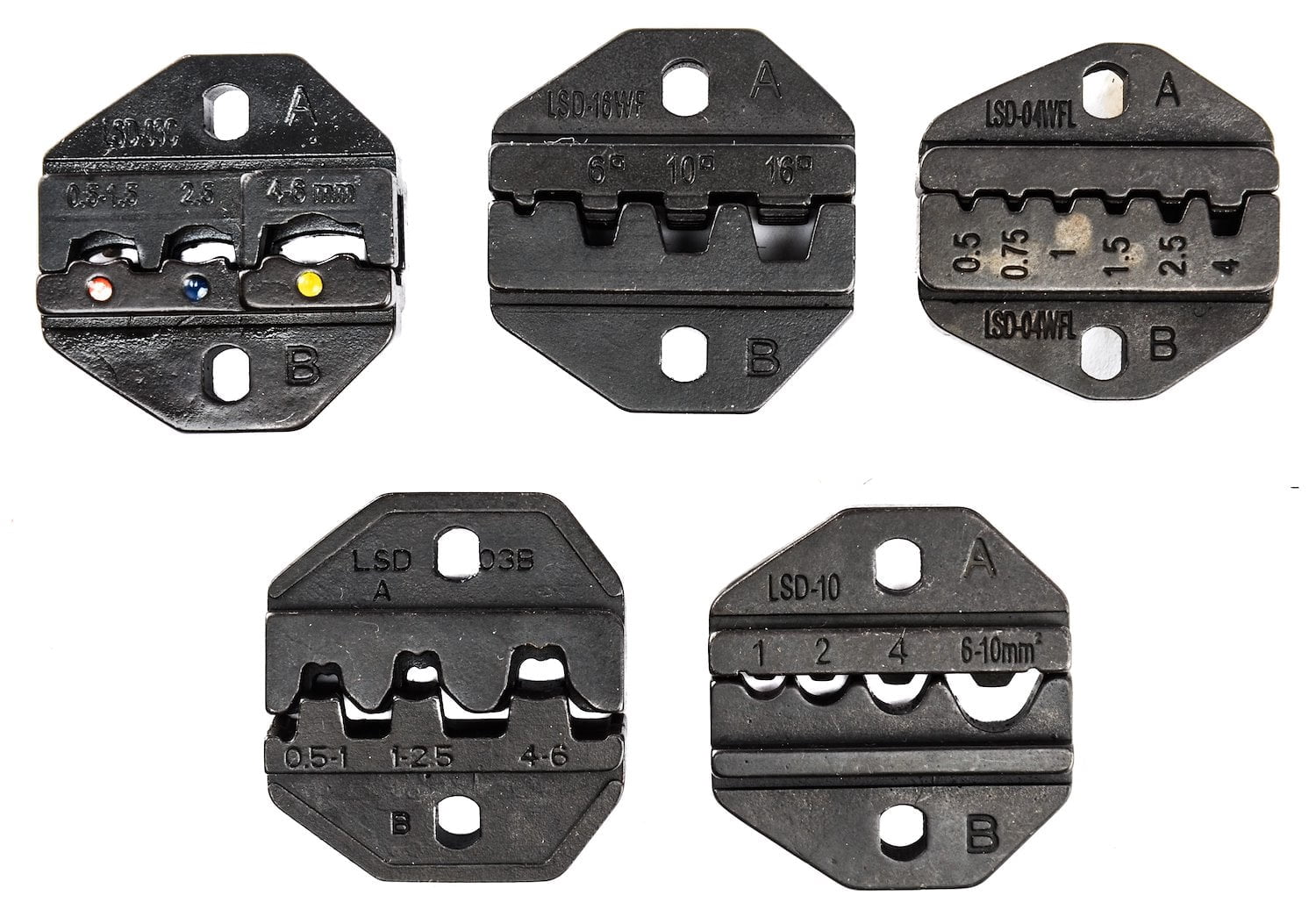JEGS Wire Crimping Tool Kit with Dies