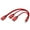 Red-USB, variant on Upgrades Type C to 3 USB Port Hub Heat Resistant Plugs & Plays Multiple Systems Support with Hard braides Cable