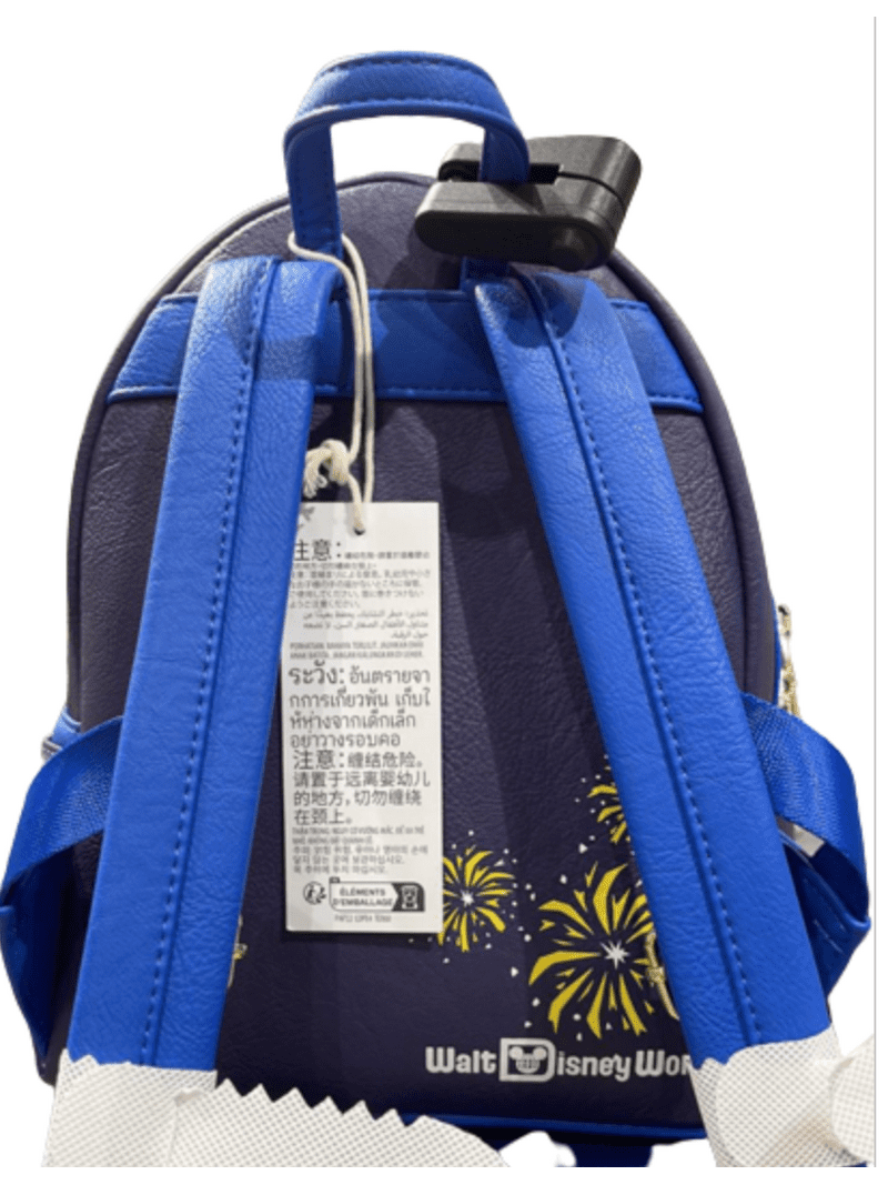 Disney Parks by Loungefly Women\'s Mini Backpack Cinderella Castle Fireworks NWT​ New Disney Parks Loungefly WDW Cinderella Castle Mickey  main image 2