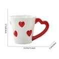 thumbnail image 3 of Costeam Valentines Day Themed Couple Mug,Romantic Design,Ideal Gift for Valentines Day and Holiday Opening Activities, 3 of 6