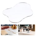 thumbnail image 4 of Miangastore Transparent Acrylic Plate Home Users Storage Solution 1Set 6.48x5.11x0.24 In, 4 of 8