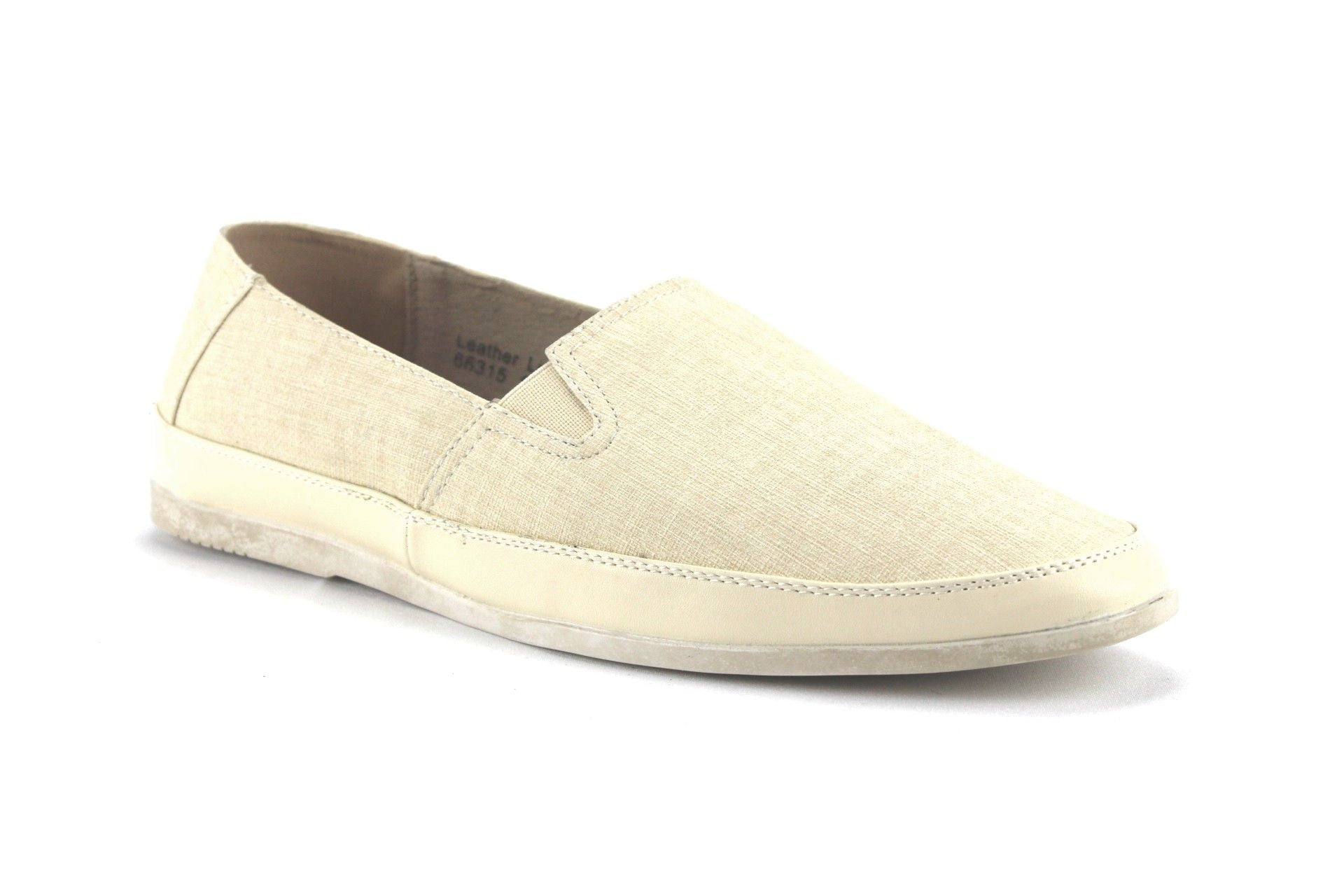 mens cream loafers