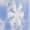 Snowflakes, variant on Member's Mark Holiday Icon Glass Drinkware, Set of 4