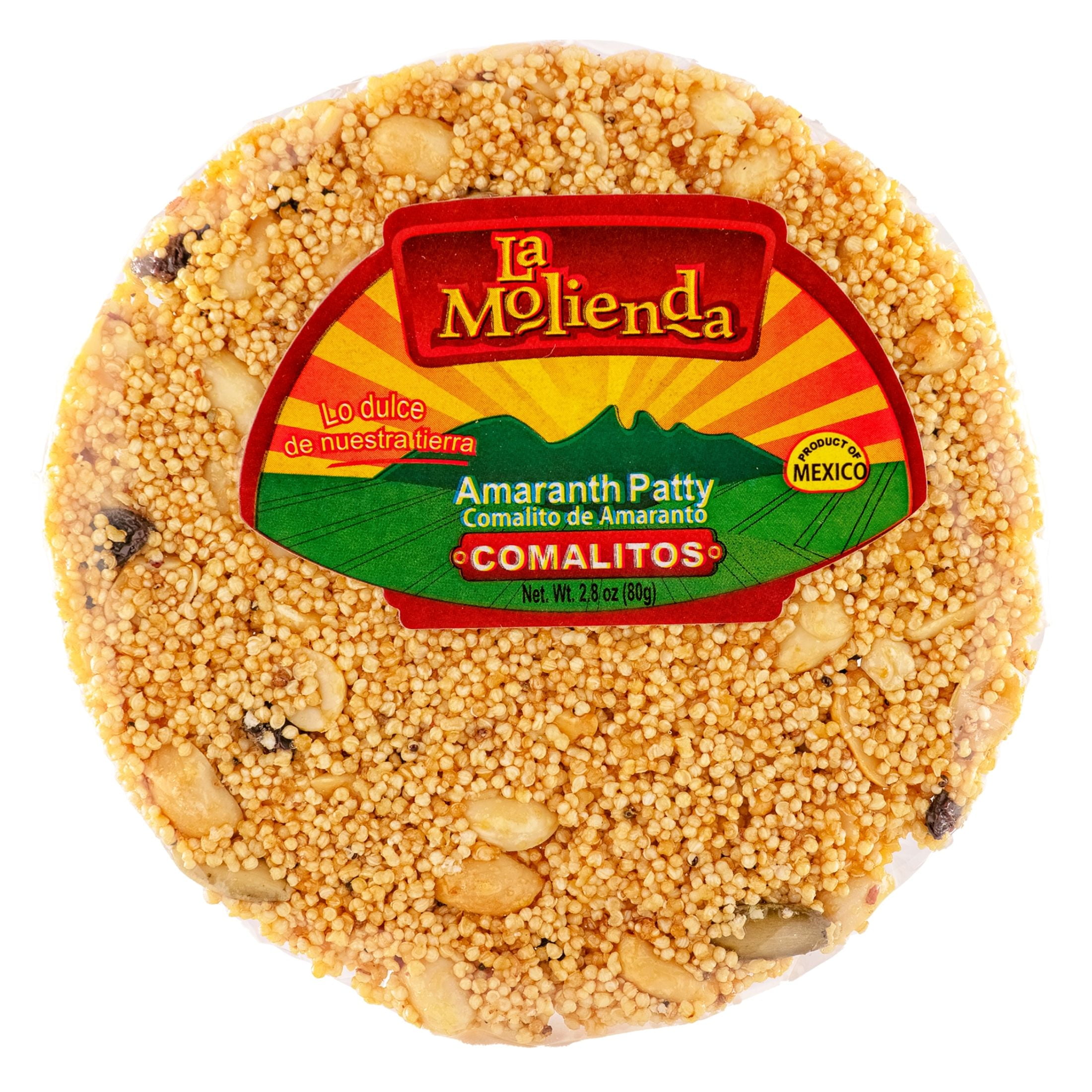 (4 pack) La Molienda Amaranth Patty, 2.8 Oz.