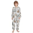 thumbnail image 2 of Vzayyk 4T-14Y Size Aviliable Cozy One-Piece Footless Sleeper Pajama Cozy Christmas Pattern, 2 of 8