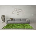 thumbnail image 3 of Ahgly Company Indoor Round Oriental Green Traditional Area Rugs, 8' Round, 3 of 4