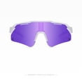 thumbnail image 4 of Penkiiy Youth Baseball Sunglasses for Boys Girls Kids Sports Sunglasses Age 3-15 Softball Tennis Cycling Shades Purple, 4 of 4