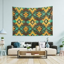 Yayeee Tapestry Wall Hanging for Bedroom 60" x 40" Living Room Home Wall Art Decor, Geometric Patterns