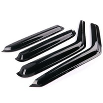 Ikon Motorsports Compatible with 95-05 GMC S15 Jimmy Chevy S10 Blazer Acrylic Window Visors Vent Deflector Rain Guard 4Pc Set Outside Mount 1995 1996 1997 1998 1999 2000 2001 2002 2003 2004 2005