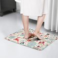 thumbnail image 4 of Multicolor Christmas Deer Flannel Non Slip Door Rugs,Washable Door Mats Indoor,Decorative Door Mats,Dirt-Resistant and Absorbent Doormat for Entrance,Bedroom,Kitchen,Bathroom,23.5"x16", 4 of 5