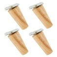 thumbnail image 6 of ODOMY Wood Furniture Legs for Chair Table Sofa Closet Feet 4Pcs, 6 of 11