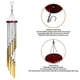 thumbnail image 2 of Campanas de viento con tubos de aleación de aluminio, regalo de condolencias para hacer uno mismo con cuerda de nailon resistente, sonido claro y dulce para múltiples ocasiones, campanillas de viento, 2 of 3