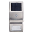 thumbnail image 4 of Solar Wall Lamp, PIR Human Body Induction Stainless Steel Shell 40LM Wall Light High Sensitivity  For Courtyards  For Gardens For Corridors, 4 of 8