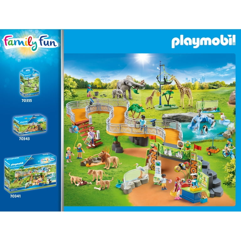 Playmobil Family Fun Outdoor Lion Enclosure 70343