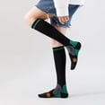thumbnail image 4 of Calcetines deportivos profesionales de compresión para hombre, adecuados para béisbol, 4 of 5