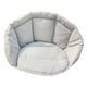 thumbnail image 3 of Cojín para silla colgante de mimbre, cojín para hamaca, silla colgante con forma de lágrima, puente para jardín Gris 60x60x45cm, 3 of 9