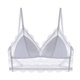 thumbnail image 1 of 0041 Sujetador de encaje completo sexy sin espalda grande sin aros Copa triangular Ropa interior cómoda y transpirable para la espalda, 1 of 6