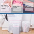 thumbnail image 2 of TINGYI Laundry Bag Fine Mesh Clothing Wash Bag Wash Bag Set Machine Wash Net Bag 21cmX30cm, 2 of 7