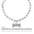 thumbnail image 2 of KAKOWELY Collar ajustable para perro y gato, con diamantes de imitación, 2 of 4