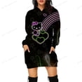 thumbnail image 3 of Nueva sudadera con capucha divertida de HELLO KITTY Anime para mujer Sudadera con capucha de HELLO KITTY Kawaii con gráficos Harajuku Sudadera con capucha para mujer Sudadera larga ajustada, 3 of 5