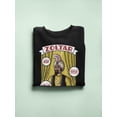 thumbnail image 3 of Officially Licensed Zoltar Fortune Teller Graphic Women's Sweatshirt, 3 of 4
