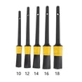 thumbnail image 4 of 5x Car Detailing Brush Set Limpiador Para Limpieza Interior Trim Exterior, 4 of 9