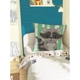 thumbnail image 2 of Awkward Styles Nursery Decorative Pillow Covers Raccoon Throw Cushion Case, 2 of 2