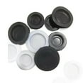 thumbnail image 1 of LEEYNEER 8pcs Black Rubber Piggy Bank Stopper Replacement Creative Design Easy Access Coin Bank Plug Durable, 1 of 7