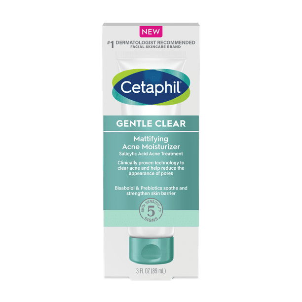Cetaphil Face Moisturizer, Gentle Clear Mattifying Acne Moisturizer