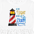 thumbnail image 4 of Inktastic Be the Light in the Storm Lighthouse Girls Toddler Dress, 4 of 5
