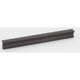 thumbnail image 4 of Alno A965-8-PC Linear 8" Center To Center Flush Mount Rectangular Solid Brass Cabinet, 4 of 5