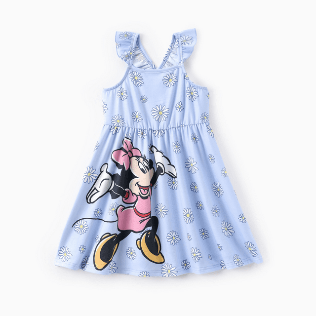 Disney Disney Mickey et Ses Amis Robe à Imprimé de Personnages Floral NaiaTM pour Tout-Petite Fille