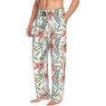 thumbnail image 6 of Naloa Lilies Flowers Pajama Pants Men, PJ Bottoms, Sleep & Lounge Pants-Large, 6 of 6