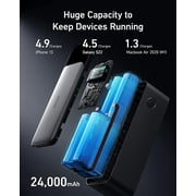 Anker 737 Power Bank, 24,000mAh 3-Port Laptop Portable Charger with 140W Fast Charging, Smart Display
