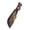 C, variant on Straight Cutter Sleeve Tool Pouches Leathers Sheath Belt Cutter Holder for Outdoor Camping, BBQ, Hunting