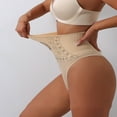 thumbnail image 6 of Kmdttou Summer 65% off Clearance!Women's Female Ice Silk High Waist Waist Tight Hip Lifting Underwear Cotton Postpartum Waist Tight Strong Waist Tight Pants (Available in Plus Size), 6 of 6