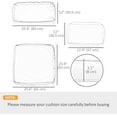 thumbnail image 3 of Outsunny 14Pcs Outdoor Cushion Covers, Dark Blue, 3 of 10