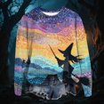thumbnail image 5 of Towmus Ladies Winter Cute Blouse Graphic Halloween Teen Girls Shirts Novelty Pullover Roundneck Sweatshirt Plus Size Sweater, 5 of 6