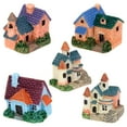 thumbnail image 1 of 5pcs Miniatura Bonsai Nave Del Jardín Del Paisaje DIY De La Decoración Chalet Europeo Cola Adorno de casa de muñecas en miniatura, 1 of 8