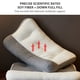 thumbnail image 4 of Almohada de soporte para el cuello, almohada de fibra de soja, almohada para el cuello, almohada ergonómica cervical para el dolor de cuello, rendimiento finamente ajustado, 4 of 9