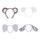 thumbnail image 5 of Diadema con orejas de cuerno de animales, jirafa, cebra, tigre, mono, aro para el pelo, disfraz de cosplay, banda para el pelo, suministros para fiesta de cumpleaños de safari en la jungla, 5 of 5
