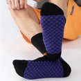 thumbnail image 3 of 5 Pairs Mens Athletic Socks Elite Basketball Socks-Performance Thick Cushioned Sport Training Running Compression Crew Sock, 3 of 9