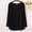 Black, variant on Womens Ruched Cuff Open Front All Over Smooth Ice Knit Layering Cardigan Long Sleeve Mid Flow Hem Thin Breathable Summer Daily Outer Top Black XL