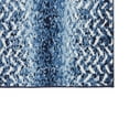 thumbnail image 4 of Better Trends U Shape Contour 20” x 20” Bath Rug Mat Non-Slip Micro Polyester Bath Rugs for Bathroom Floor, Shower, Tub, Toilet Casablanca Collection - (Blue), 4 of 5