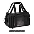 thumbnail image 3 of Bolsa De Viaje Para Perros Y Gatos, Transportador Portátil Para Mascotas, Transportador Plegable Para Cachorros, Cómodo Bolso Para Mascotas Para Viajes Al Aire Libre seitruly PT001696-02, 3 of 6