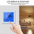 thumbnail image 3 of Contrôleur de Température Thermostat Intelligent Wi-Fi Écran LCD Programmable par Semaine pour Chauffage de l'Eau Contrôle par Application Tuya Compatible avec la Maison, 3 of 7