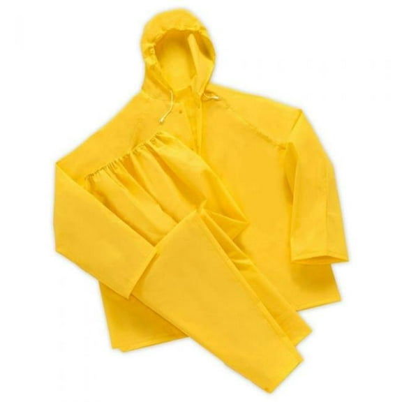 2 Piece Rain Suit, Yellow - 2XL