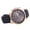 Multicolor Size L C2, variant on Women's Watch, Stainless Steel Quartz Casual Fashion Watch, 40mm Leather Strap Pointer Timepiece with Pin Buckle