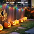 thumbnail image 4 of DEWENWILS 20 ft Outdoor Extension Cord with Multiple 3 Outlets 3 Prong 16 AWG SJTW for Outside Green Color, 4 of 7